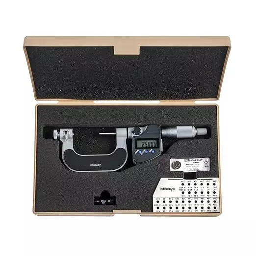 Mitutoyo Digimatic Screw Thread Micrometer 326 Series 50 - 75 mm Range, 326-253-30