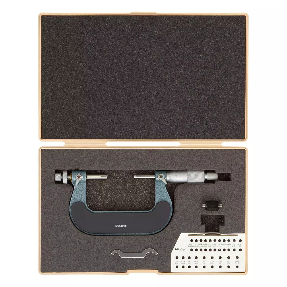 mitutoyo-gear-tooth-micrometer-124-series-125--150-mm-range-124-178