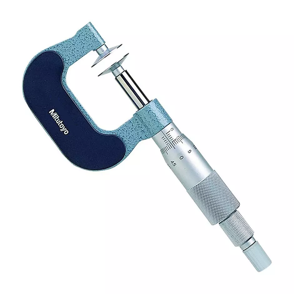 Mitutoyo Disk Micrometer 169 Series 75 - 100 mm Range, 169-207-10