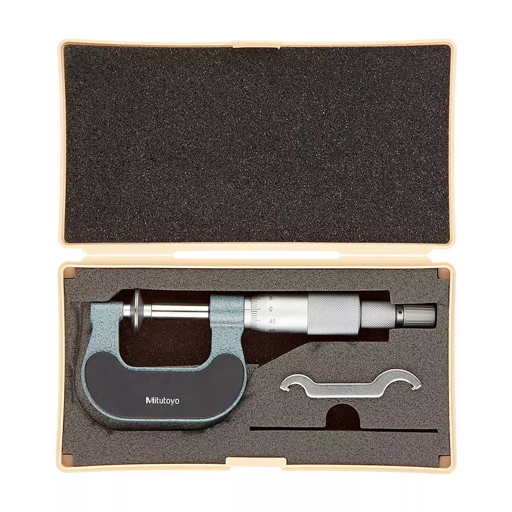 Mitutoyo Disk Micrometer 169 Series 75 - 100 mm Range, 169-207-10