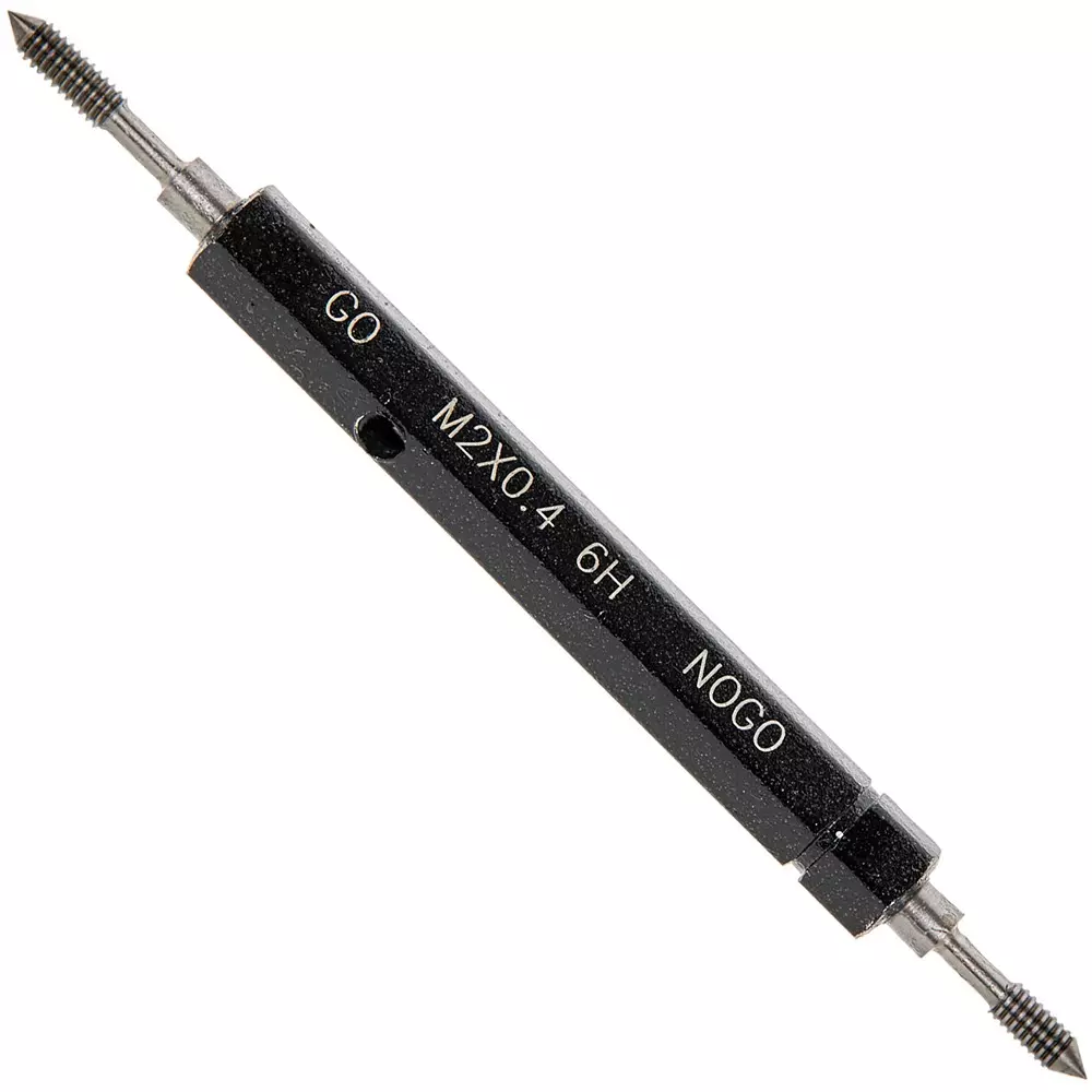 TRUSCO Plug Gauge M2 mm Nominal Size Gcr15 (equivalent to SUJ2), TGGPIP6H-M2X0.4
