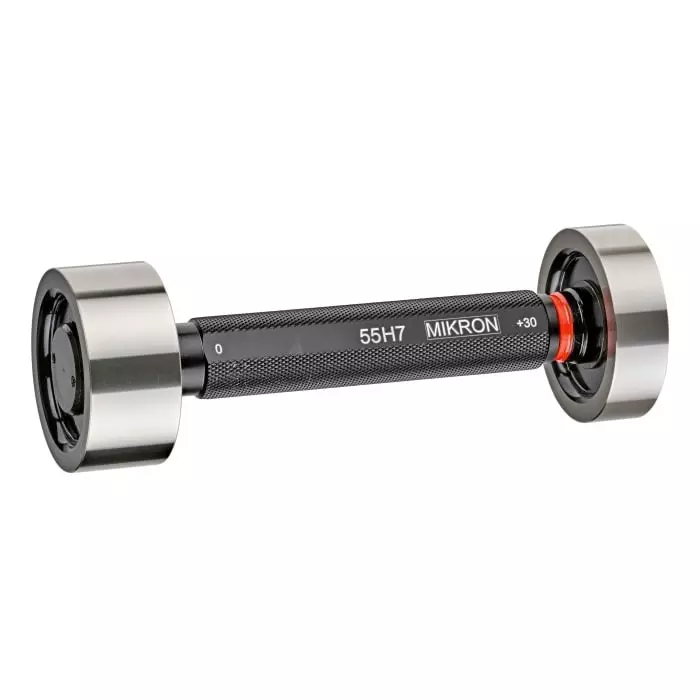 MikronTec Go/No Go Plug Gauge 55 mm Pitch Diameter, 8AA0550011