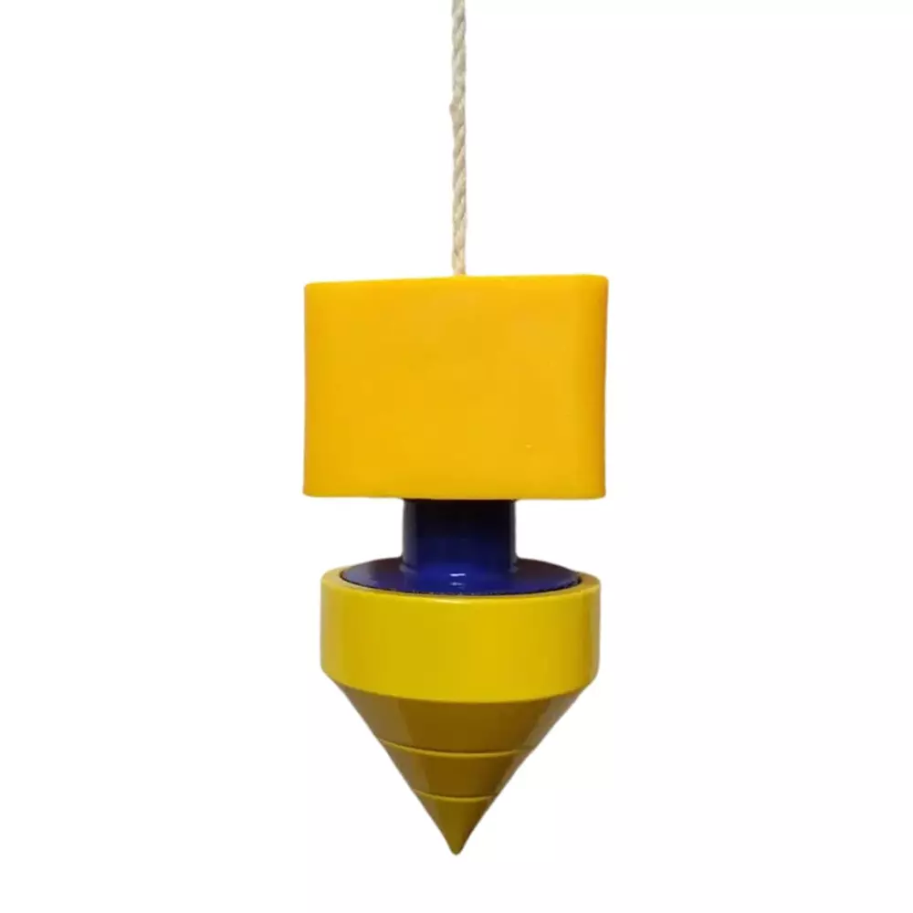 Ajay Plumbob Yellow No.100 10 Kg with Plastic Head, AJ-PB (Pack of 1 Pcs)