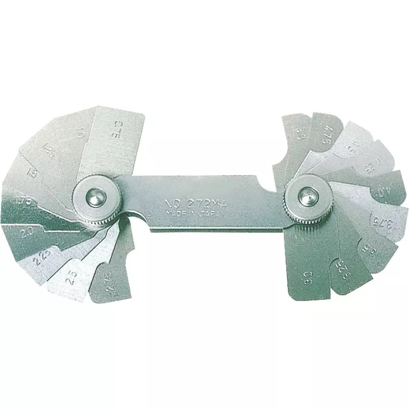 Trusco Radius Gauge 5.5 to 13.0 mm Measuring Ranges, 272MB