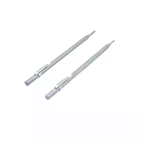 Buyohlic International Machinist's Engraving Pen Scriber with Tungsten Carbide Tip and 150 mm Overall Length, JB-LQVR-P1UP (Pack of 2)