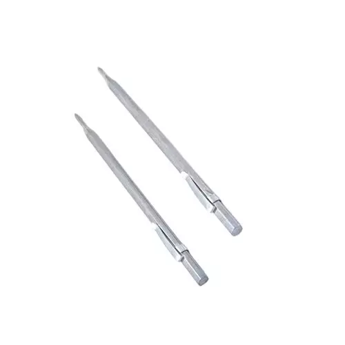 Buyohlic International Machinist's Engraving Pen Scriber with Tungsten Carbide Tip and 150 mm Overall Length, JB-LQVR-P1UP (Pack of 2)