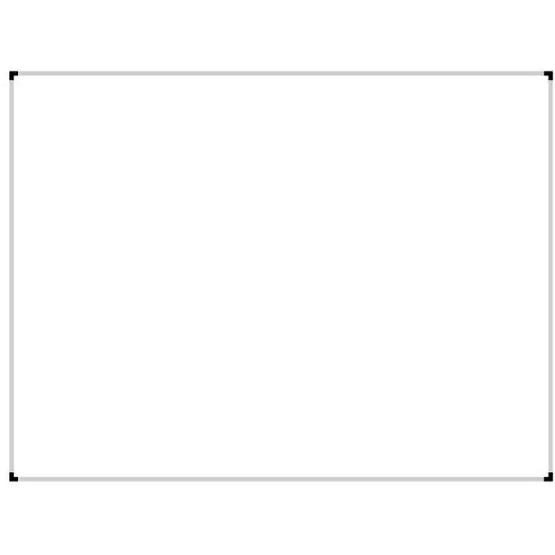 Hibiscus Steel Whiteboard Pocketer full, 1 black marker Included Components Plain Display Items, AWY-MJ