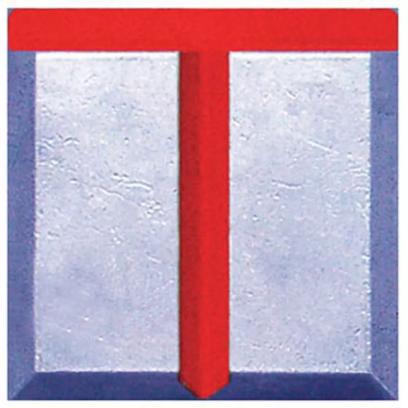 STS Marking Plate For pasting Specifications T Display Items Pear Number of Holes, SH3 (Pack of 10)