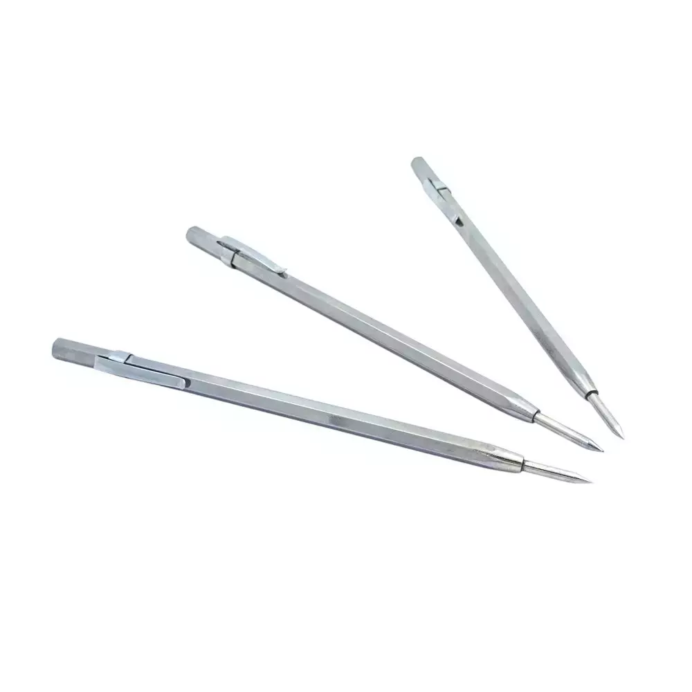 Buyohlic International Machinist's Engraving Pen Scriber with Tungsten Carbide Tip and 150 mm Overall Length, VY-0AG4-EKBO (Pack of 3)