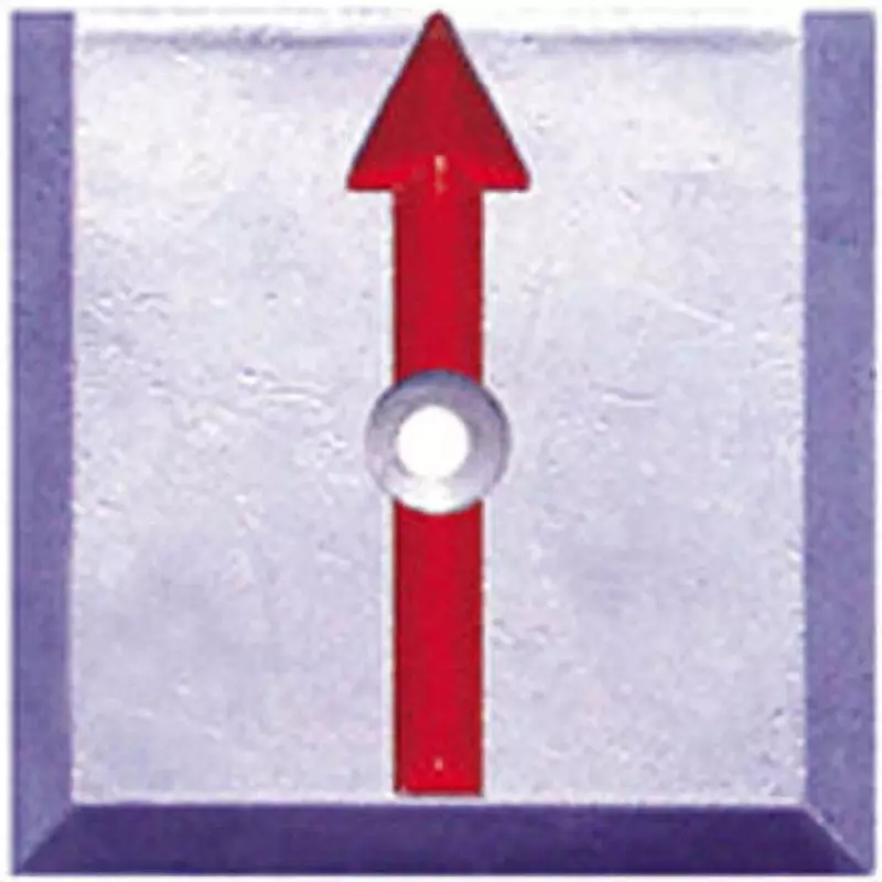 STS Marking Plate For pasting Specifications ↑ Display Items 1 Number of Holes, SH51 (Pack of 10)