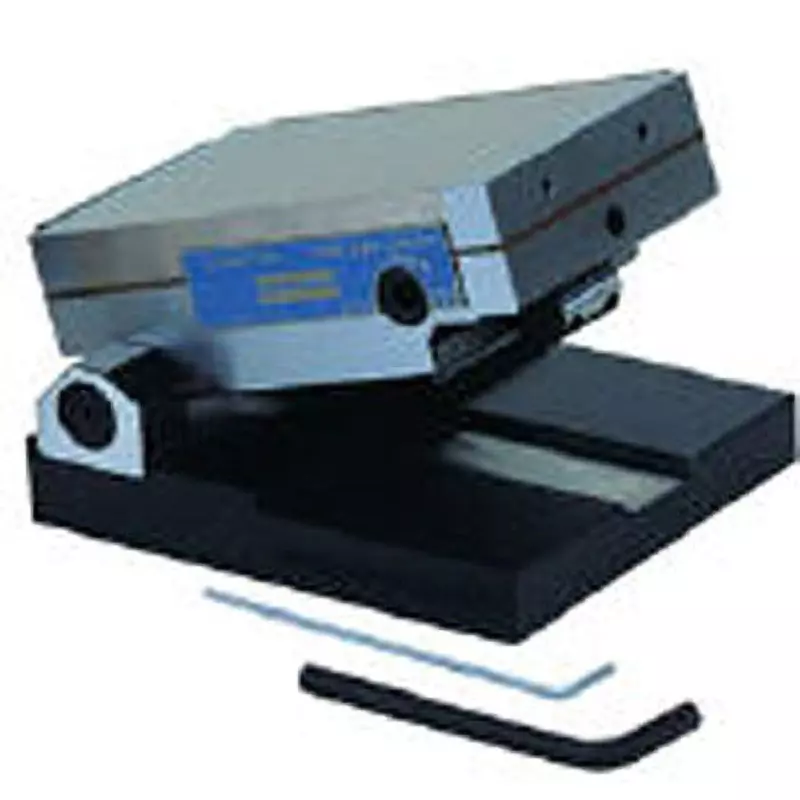 KANETEC Permanent Magnet Sine Bar Chuck Maximum elevation angle height: 175.5 Tilting angle: -5° to 45°, SBPR1018LB