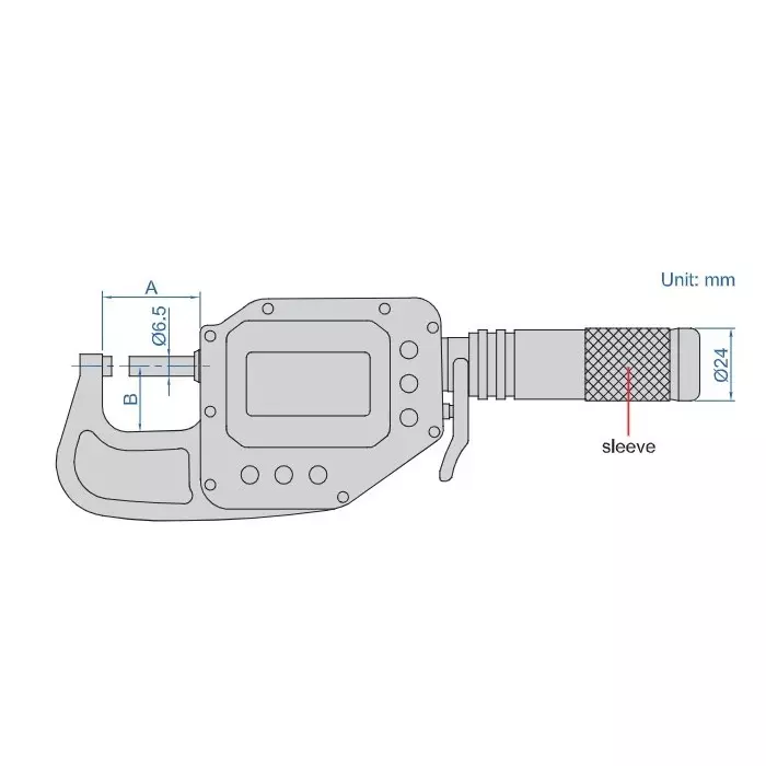 insize-digital-micrometer-snap-gauge-0-25-mm-range-14-m-accuracy-and-1-m-parallelism-3350-25awl