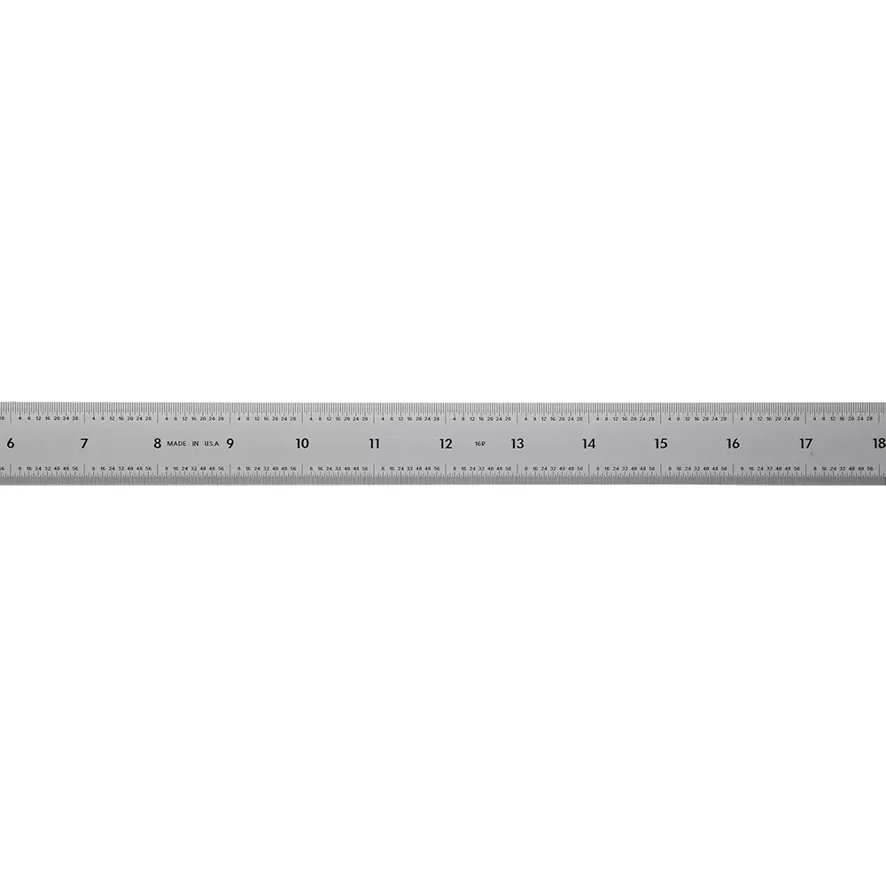 Mitutoyo Steel Ruler 24 inch (16R) Silver, 182-162