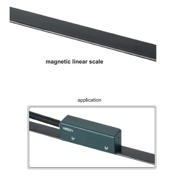Insize Incremental Type Magnetic Linear Scale 2+2 mm Pitch 1 m length, LSK-C1