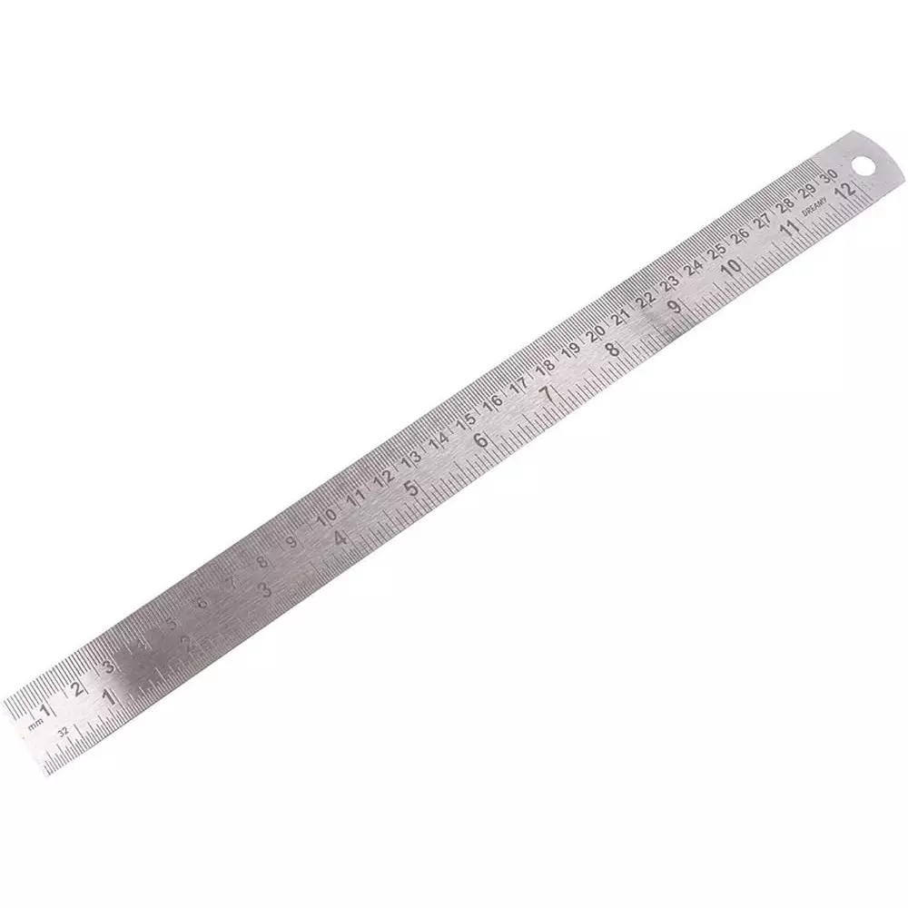 Kizer Stainless Steel Scale 12 inch (300 mm), KZ-8