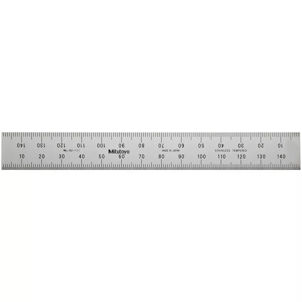 Mitutoyo Steel Ruler 150 mm Silver, 182-111-picture-13