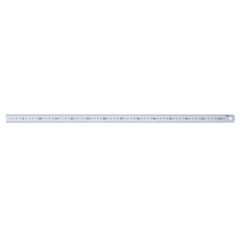 Insize Steel Ruler Scale Economic Type 1200 mm (48 inch) Range, 7110-1200A (Pack of 5 Pcs)