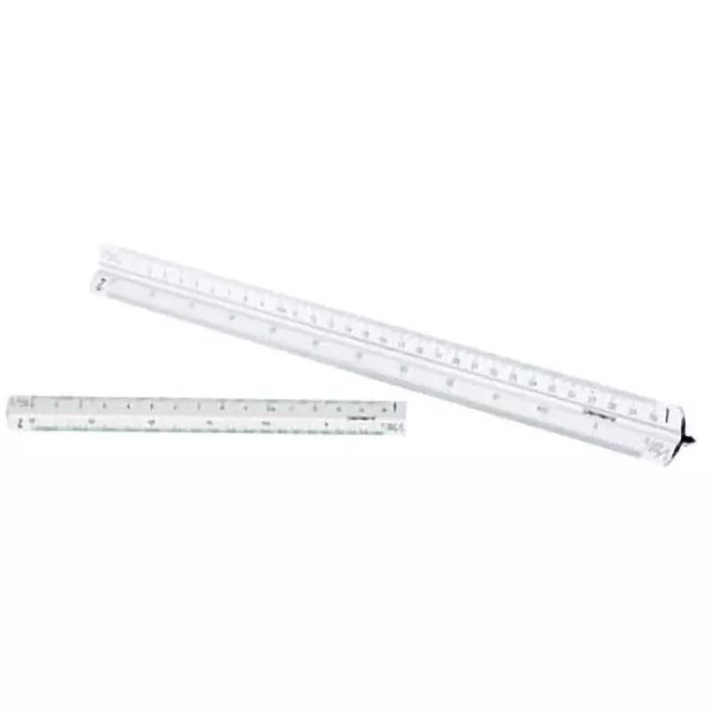 Myzox Triangle Scale 15 cm architect Type 1/20, 1/50, 1/100, 1/200, 1/250, 1/300 Scale, AAL15-3