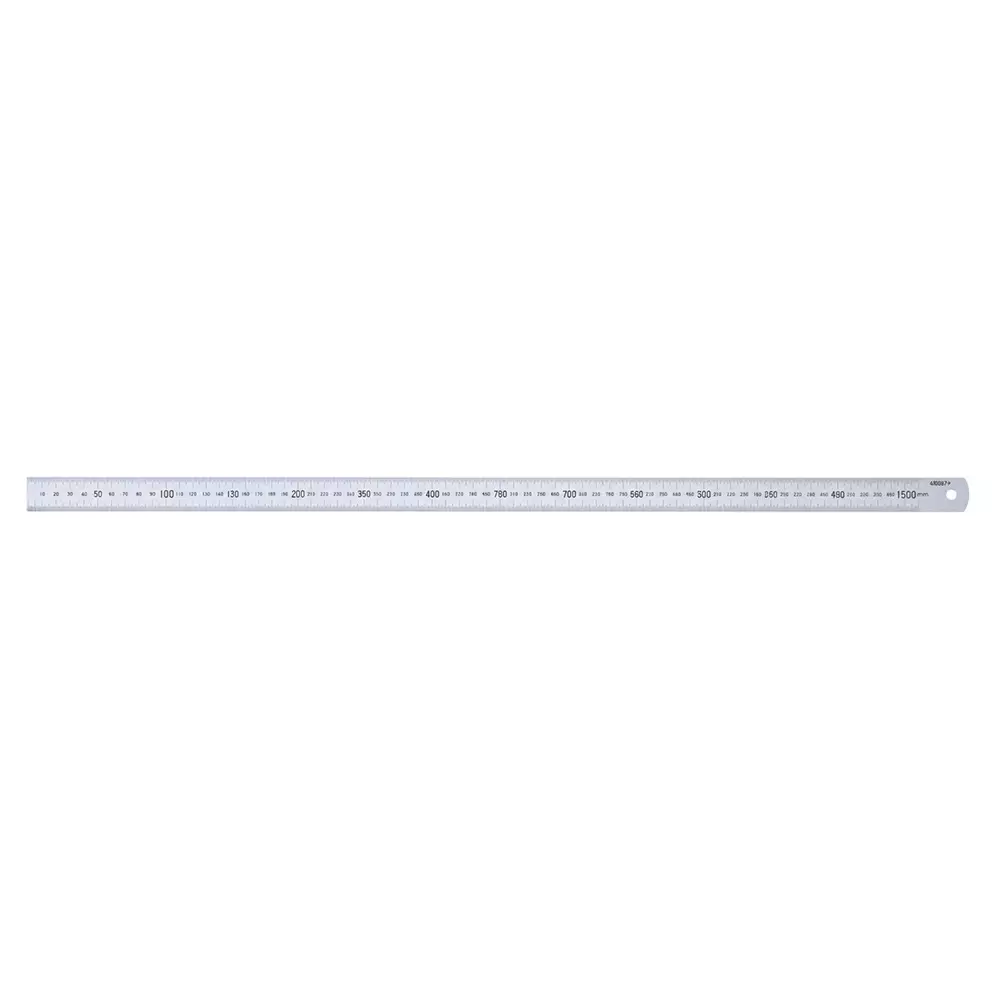 Insize Steel Ruler Scale Economic Type 1500 mm (60 inch) Range, 7110-1500A (Pack of 5 Pcs)