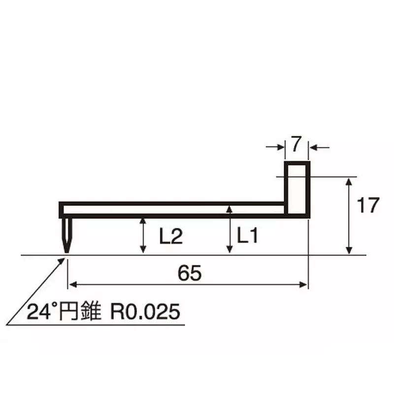 TOKYO SEIMITSU Contour Stylus (Deflection) Approximately 1.5μm at 10 mN, (Measuring force) 10 mN or less, DM45515