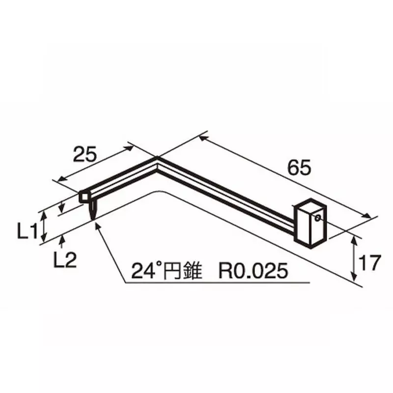 TOKYO SEIMITSU Contour Stylus (Deflection) Approx. 3μm at 10 mN, (Measurement force) 10 mN or less, DM45521