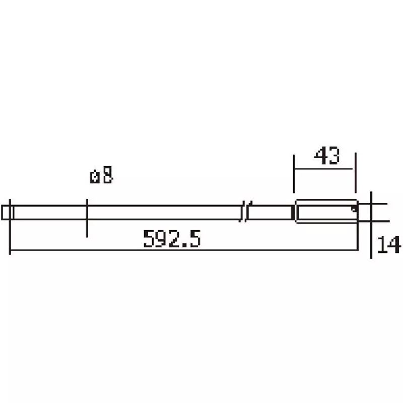 TOKYO SEIMITSU Contouring Arm (lever) 120 mm Movable Range, DM83512