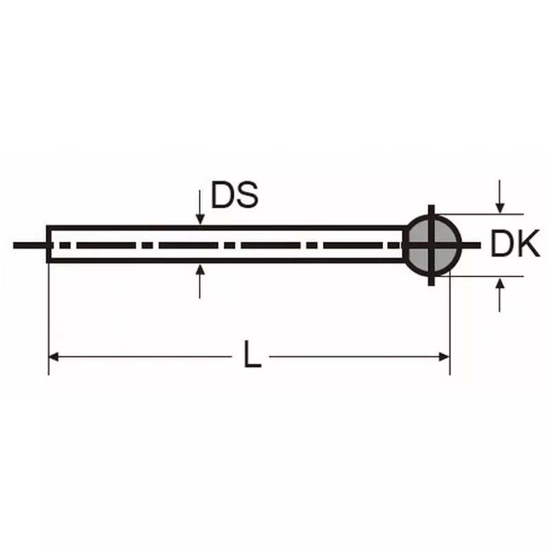 TOKYO SEIMITSU Ball Stylus Carbide shaft, ruby ball Material 1.35 mm Tip Diameter, 600341-8500-000