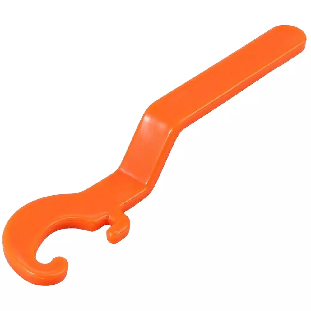 Flamingo 50 Pcs Tile Leveler with 200 Pcs Spacer & 1 Plastic Trowel Orange, Black for 3-17 mm Tiles