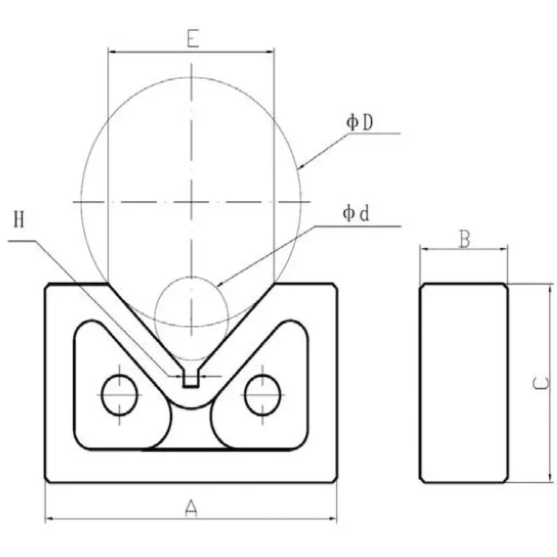 monotaro-b-type-block-precision-cast-iron-type-b-125-nominal-size-420-5704-set-of-2-pcs