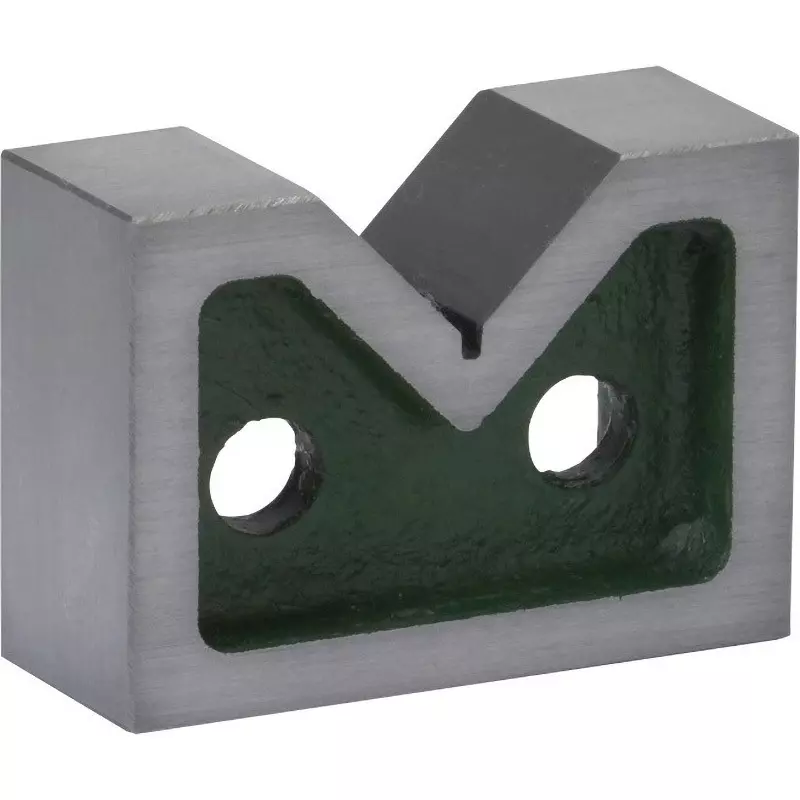 MonotaRO B Type Block Precision Cast Iron Type B 75 Nominal Size, 420-5700 (Set of 2 Pcs)