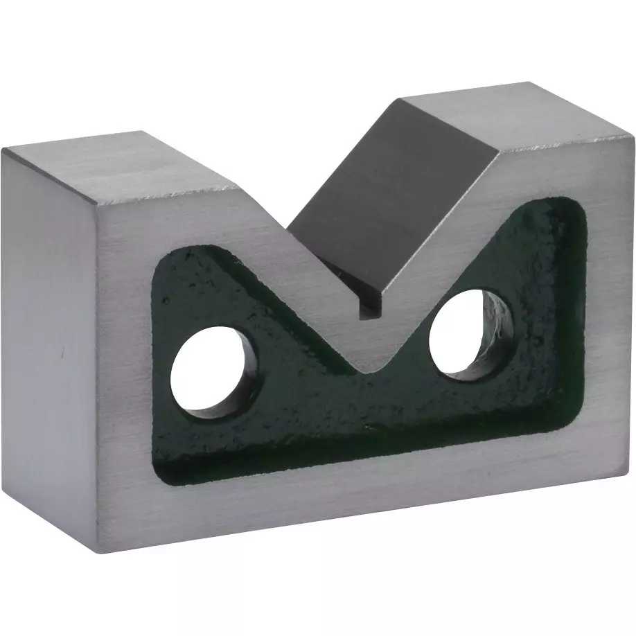 MonotaRO B Type Block Precision Cast Iron Type B 100 Nominal Size, 420-5702 (Set of 2 Pcs)