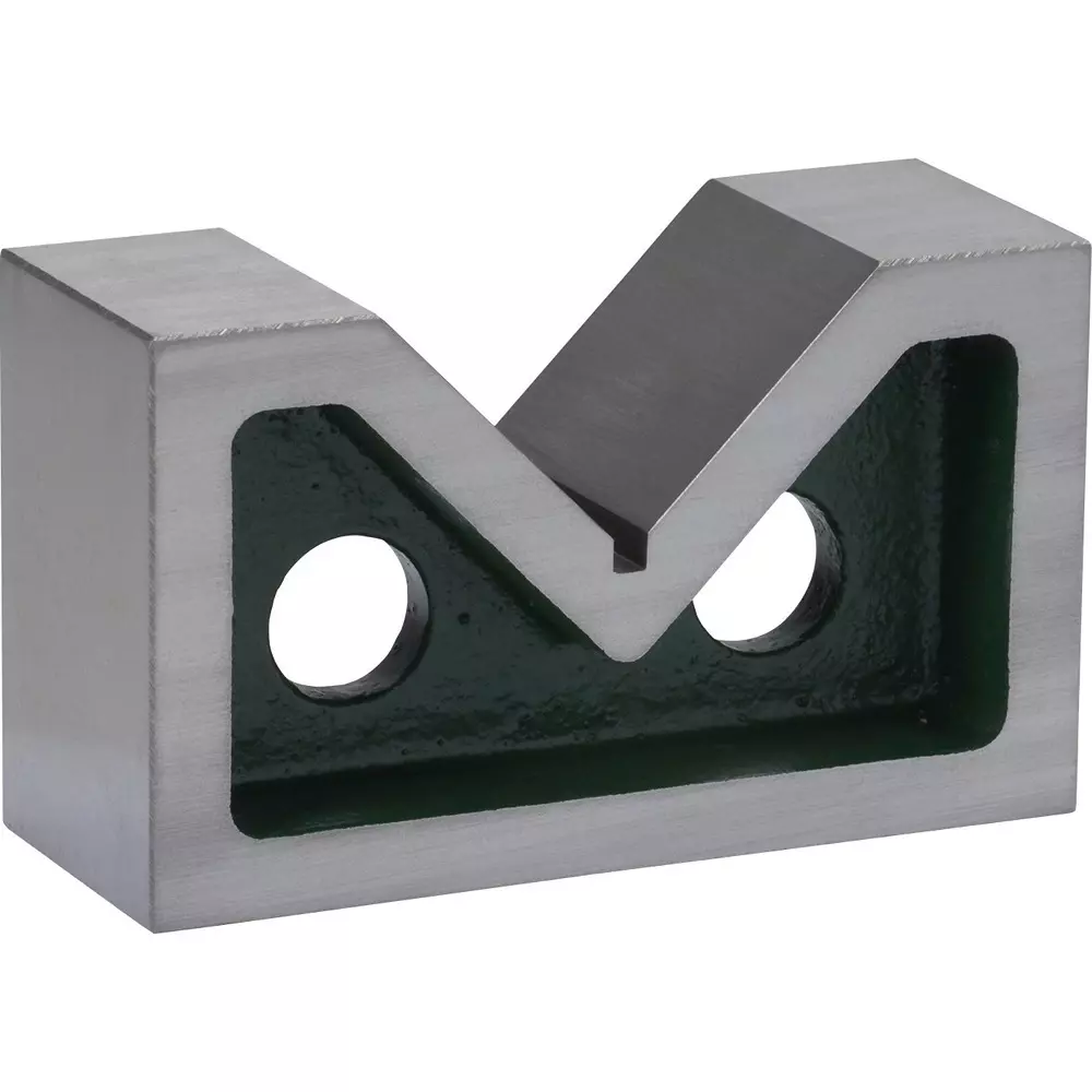 MonotaRO B Type Block Precision Cast Iron Type B 150 Nominal Size, 420-5706 (Set of 2 Pcs)