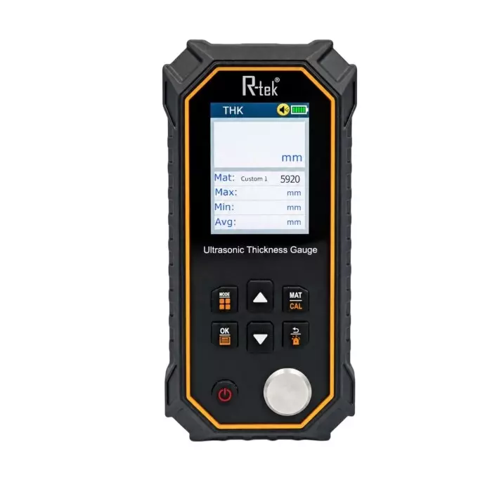 R-Tek Digital Ultrasonic Thickness Gauge Measuring Range 1.00 to 300 MM, RK-140