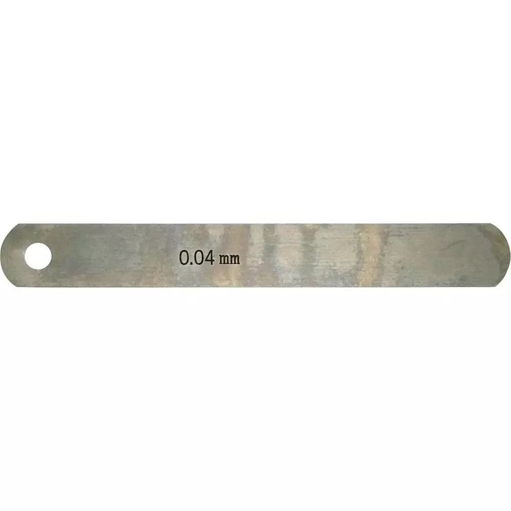 SHIM & GAUGE Thickness Gauge 0.04 mm Thickness 12.7 mm Width, 0.04X12.7X100L