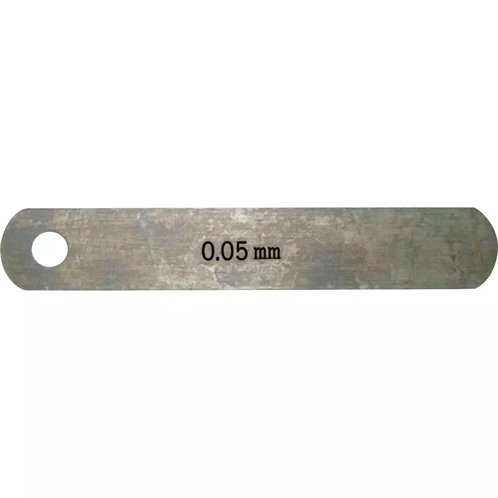 SHIM & GAUGE Thickness Gauge 0.05 mm Thickness 12.7 mm Width, 0.05X12.7X75L