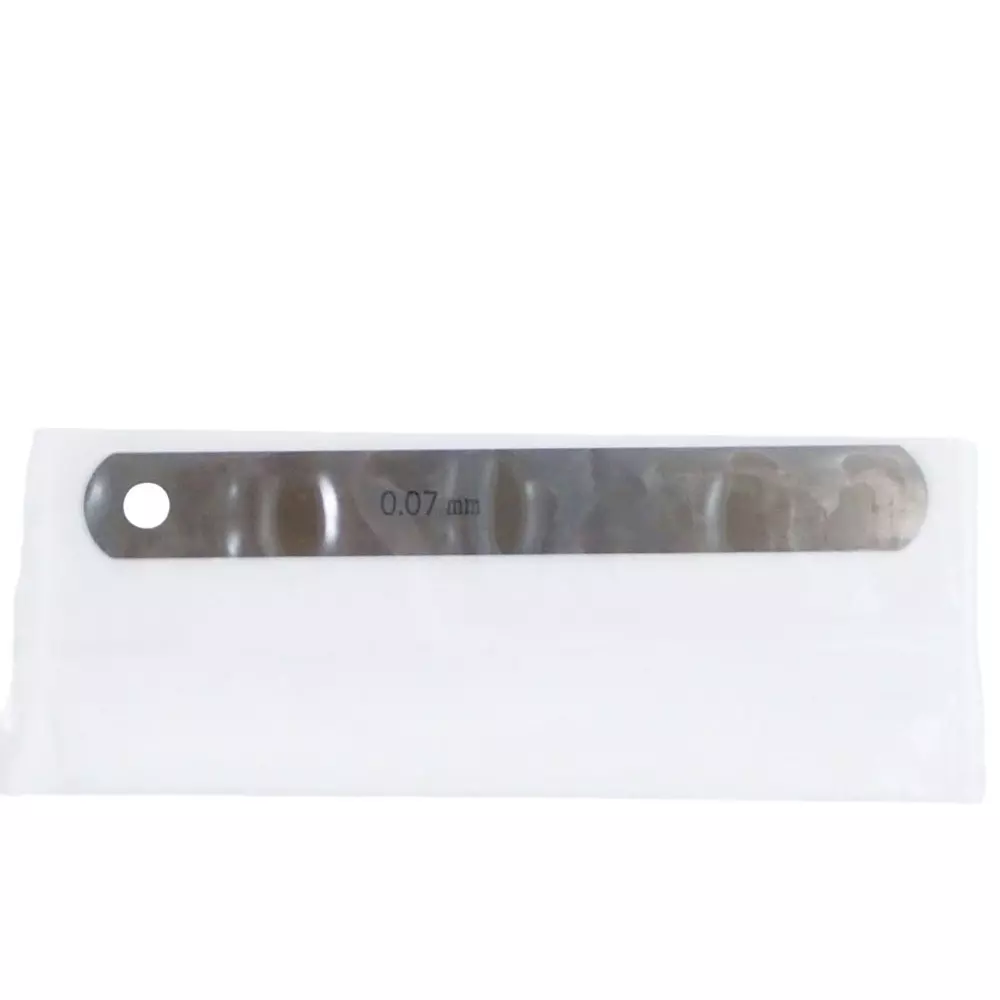 SHIM & GAUGE Thickness Gauge 0.07 mm Thickness 12.7 mm Width, 0.07X12.7X100L