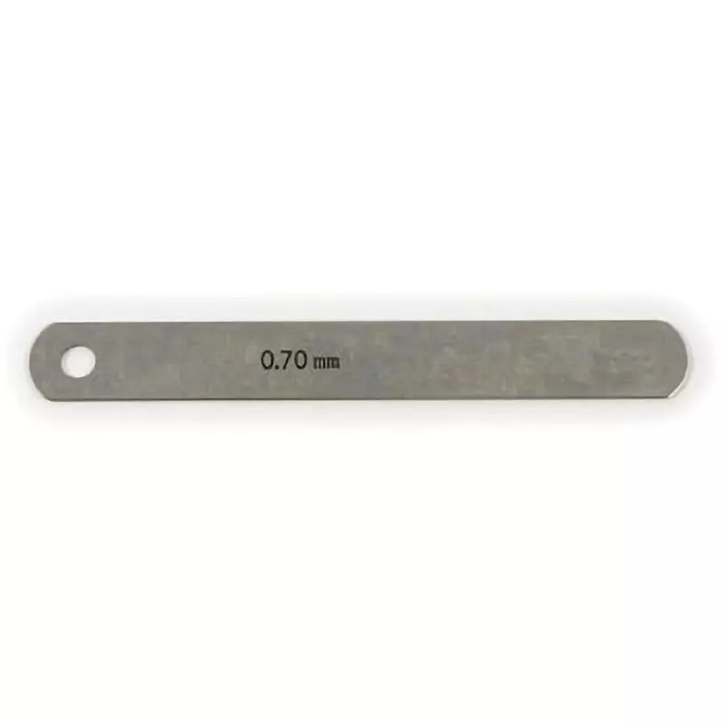 SHIM & GAUGE Thickness Gauge 0.7 mm Thickness 12.7 mm Width, 0.70X12.7X100L