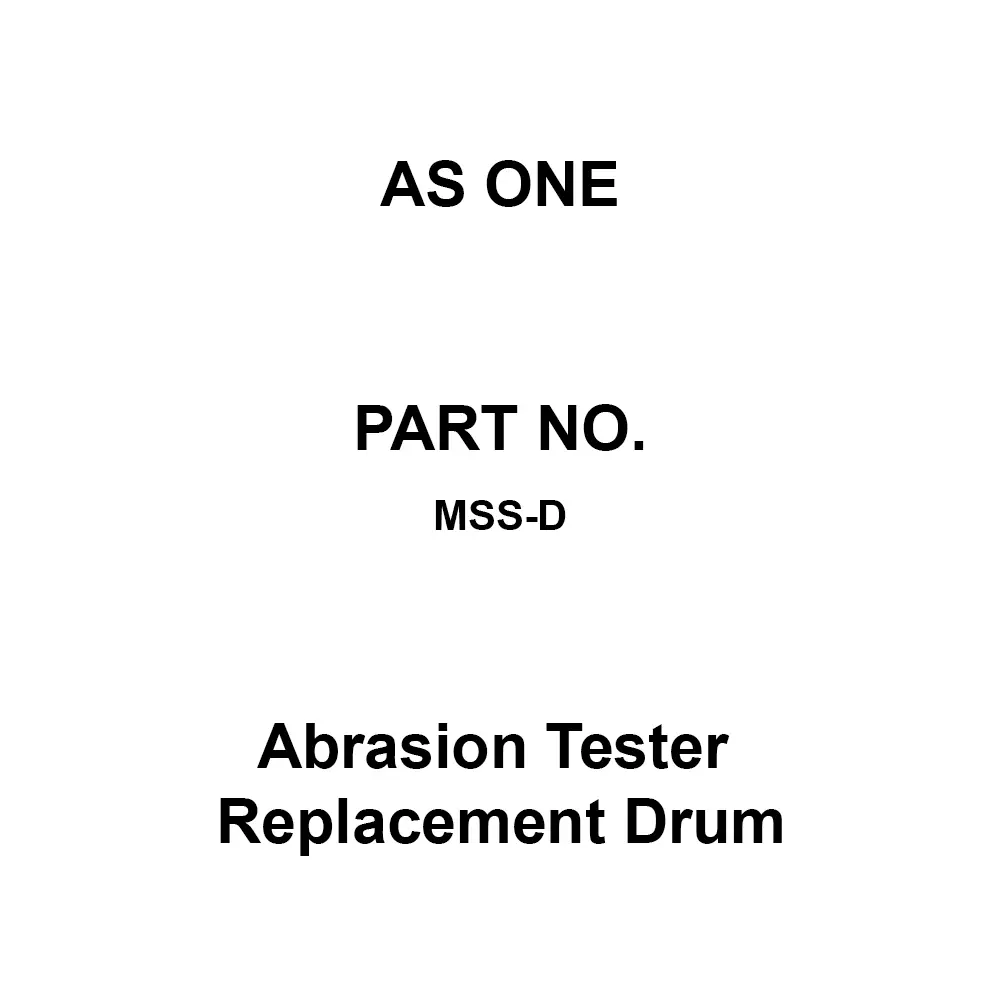 AS ONE Abrasion Tester Replacement Drum Φ288 m, MSS-D