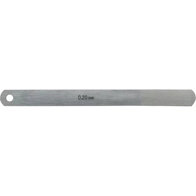 SHIM & GAUGE Thickness Gauge 0.2 mm Thickness 12.7 mm Width, 0.20X12.7X150L
