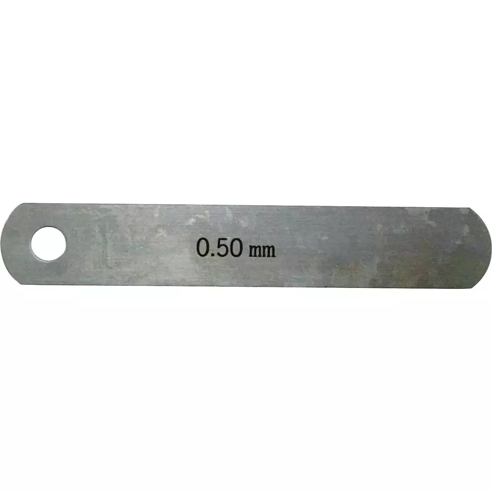 SHIM & GAUGE Thickness Gauge 0.5 mm Thickness 12.7 mm Width, 0.50X12.7X75L