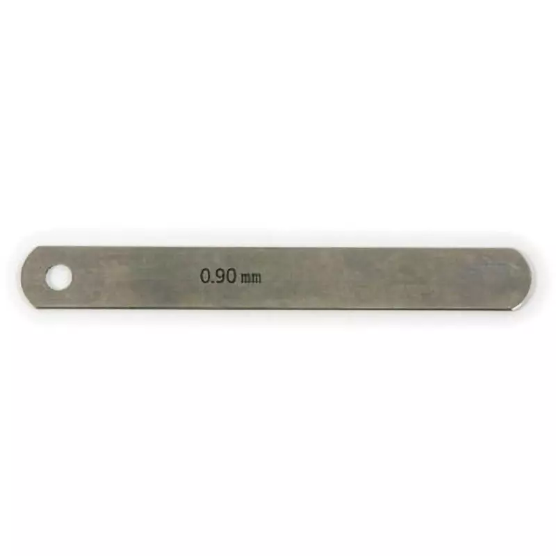 SHIM & GAUGE Thickness Gauge 0.9 mm Thickness 12.7 mm Width, 0.90X12.7X100L
