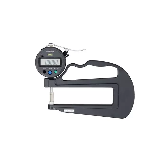 Mitutoyo ABSOLUTE Digimatic Thickness Gage 0-12 mm Range ±0.02 mm Accuracy, 547-520S