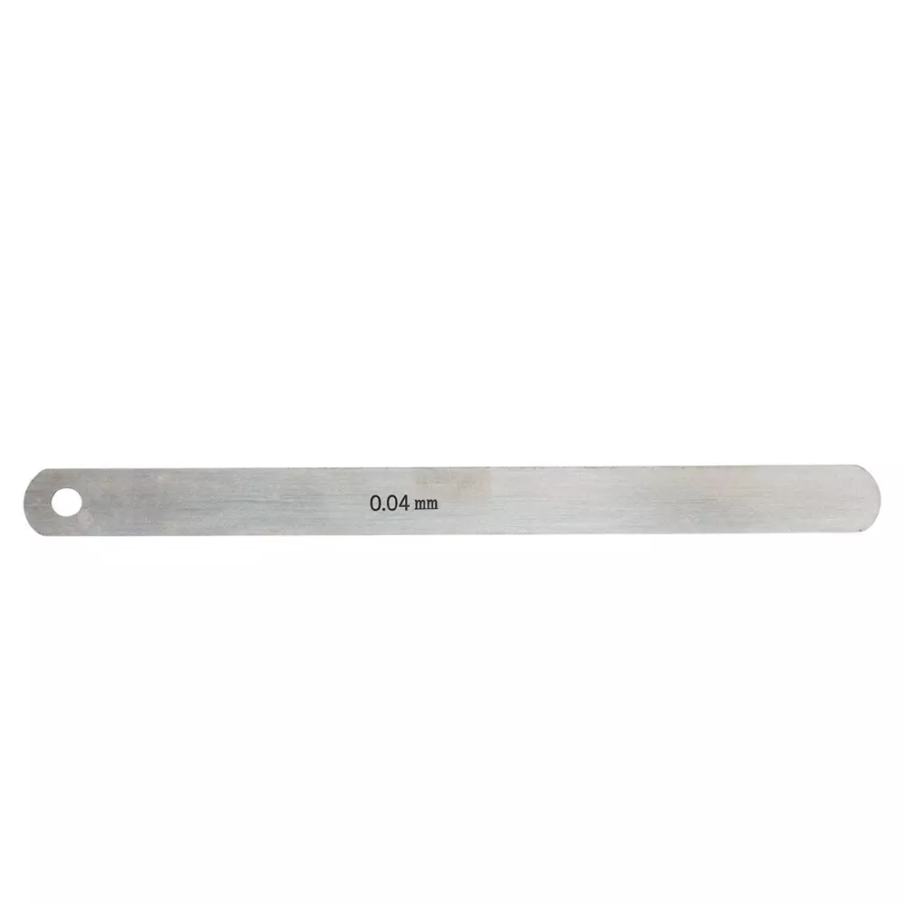 SHIM & GAUGE Thickness Gauge 0.04 mm Thickness 12.7 mm Width, 0.04X12.7X150L