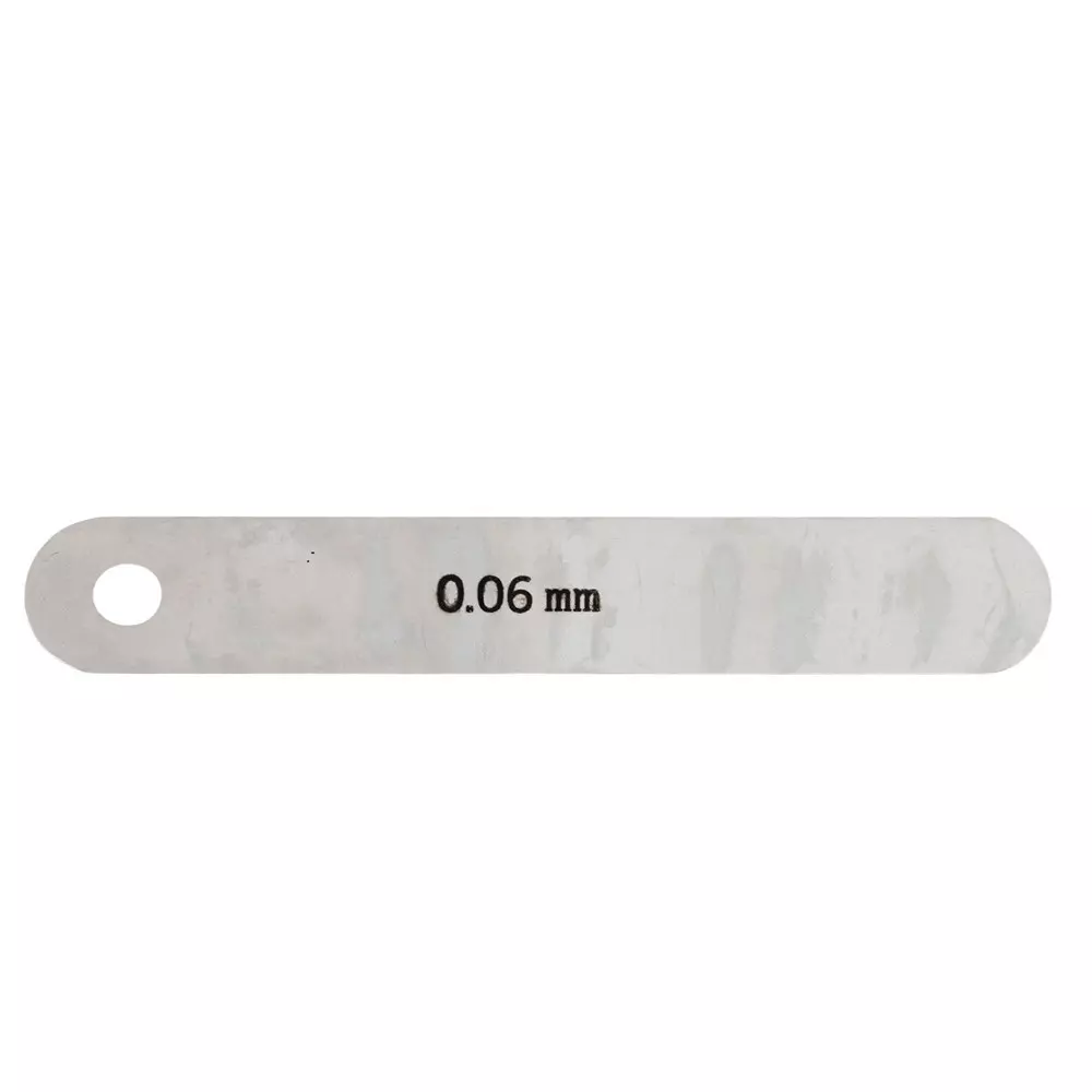 SHIM & GAUGE Thickness Gauge 0.06 mm Thickness 12.7 mm Width, 0.06X12.7X75L