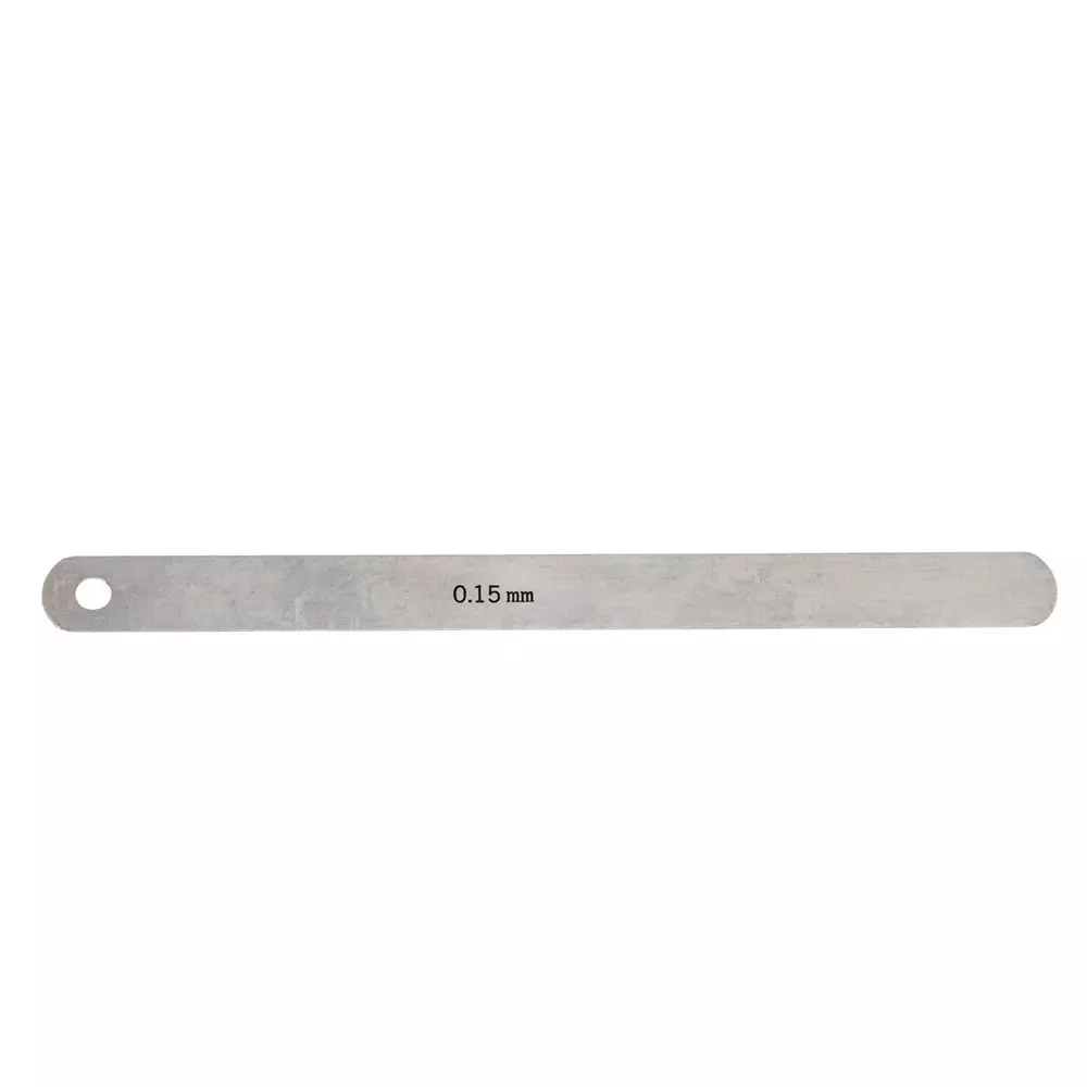 SHIM & GAUGE Thickness Gauge 0.15 mm Thickness 12.7 mm Width, 0.15X12.7X150L