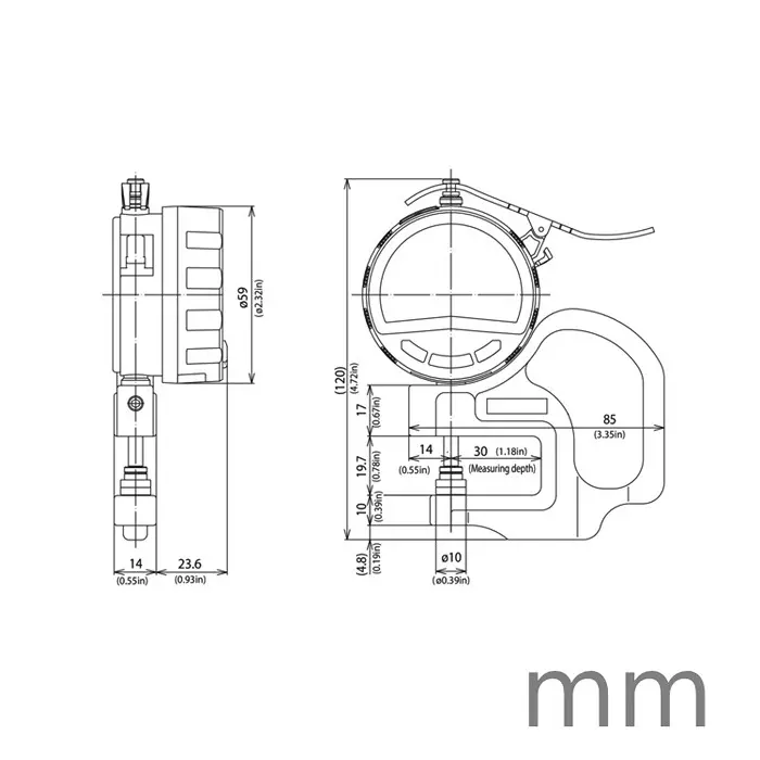mitutoyo-absolute-digimatic-thickness-gage-0-10-mm-range-0020-mm-accuracy-547-300a