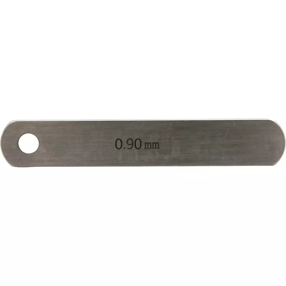 SHIM & GAUGE Thickness Gauge 0.9 mm Thickness 12.7 mm Width, 0.90X12.7X75L