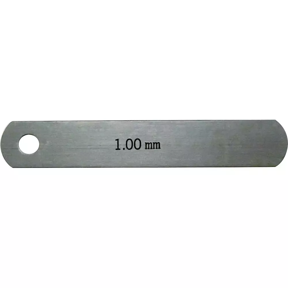SHIM & GAUGE Thickness Gauge 1 mm Thickness 12.7 mm Width, 1.00X12.7X75L