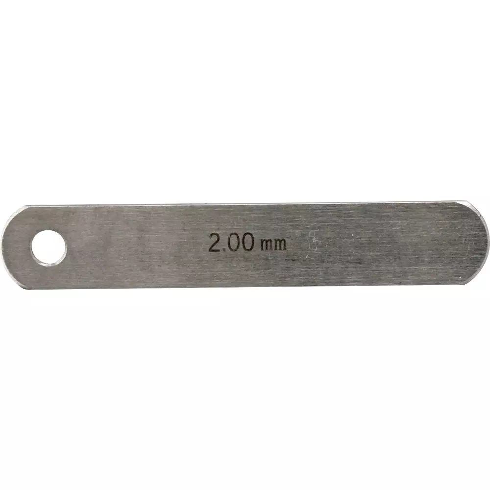 SHIM & GAUGE Thickness Gauge 0.14 mm Thickness 12.7 mm Width, 0.14×12.7×100L
