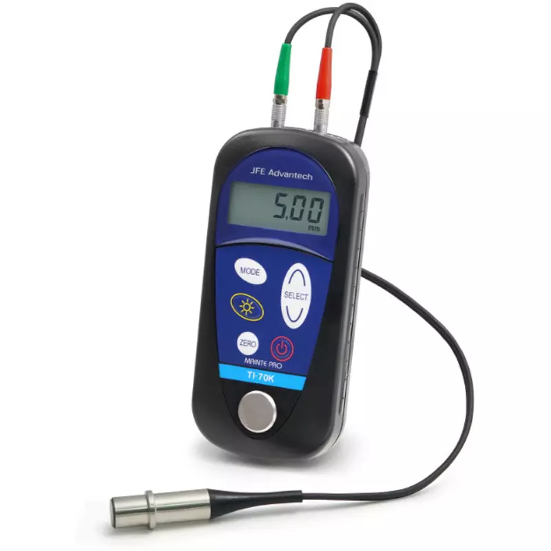 JFE Advantech Ultrasonic Thickness Gauge -5 to 50 ℃ Operating Temperature Range, TI-70L